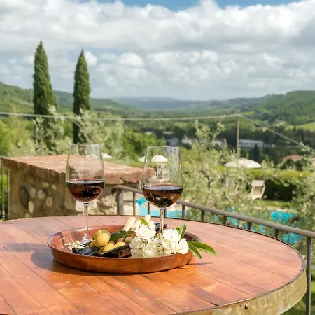 Relais Poggio Borgoni Bauernhof San Casciano in Val di Pesa